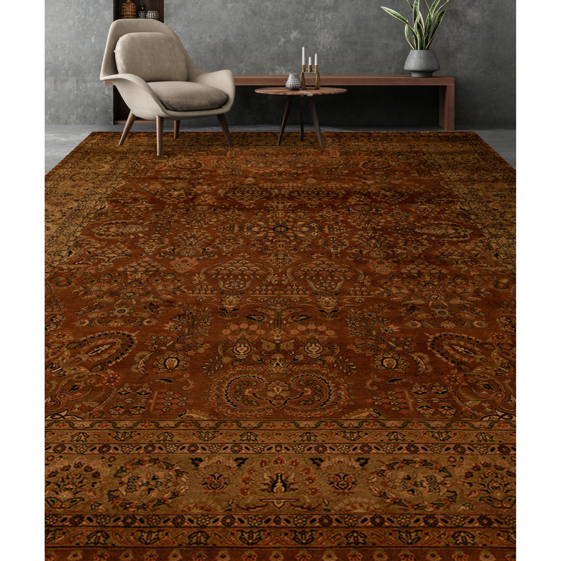 Hand Knotted Wool Indoor Rug