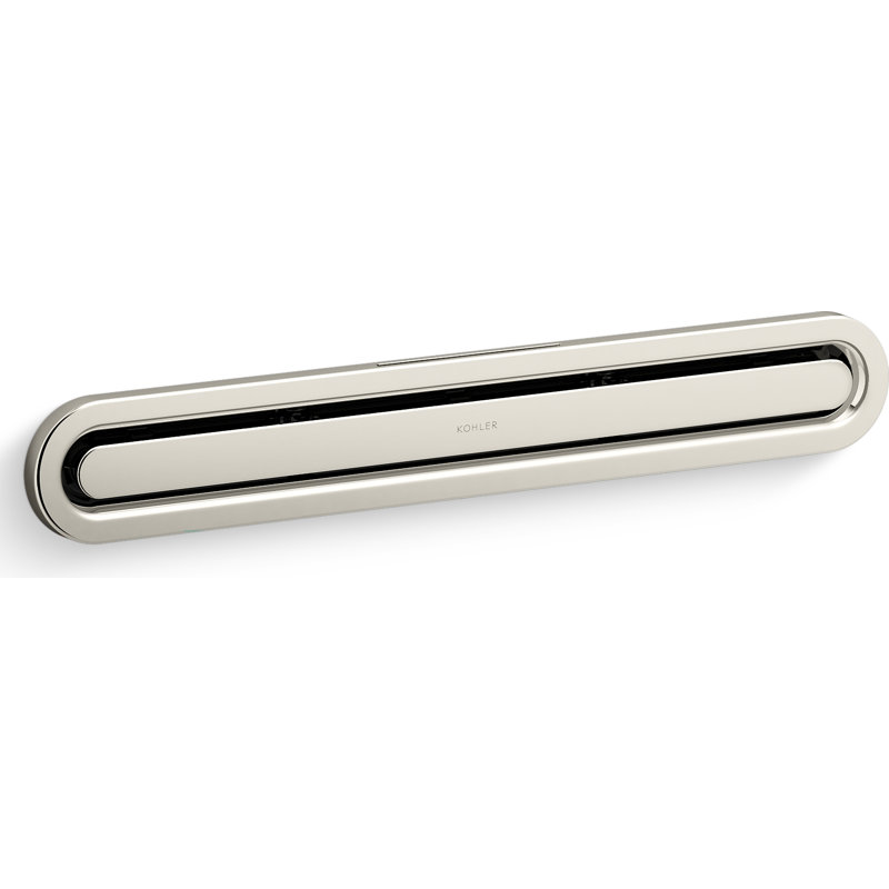 Invigoration Series Linear Steam Head, Nickel poli