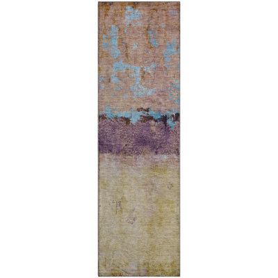 Premium Machine Washable Varroville AMF1716 Abstract Rug