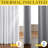 100% Blackout Curtain for Sliding Glass Door, Sliding Door Curtain with Linen Look, Completely Blackout Thermal Insulated Drape for Patio, Living Room, 1 Panel-455104327-455104377