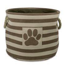 Cat Toy Fabric Basket Tucker Murphy Pet Size: 2.5 H x 8 W x 8 D