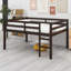 Lit mezzanine en bois avec échelle-1587324680