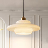 Mid Century Pendant Lamp Gold Nordic