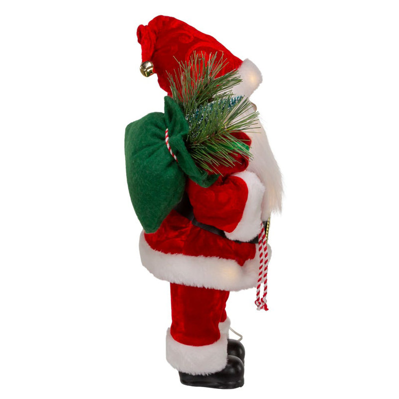 Père Noël lumineux à piles 12 pouces