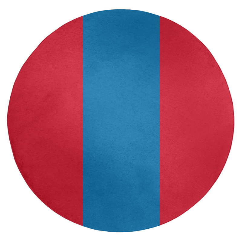 Chenille Indoor Rug, Round 5'