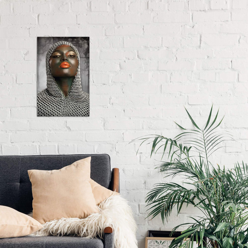 The Warrior by Baden Bowen - Wrapped Canvas Print, 66.04 cm H x 45.72 cm W x 1.91 cm D