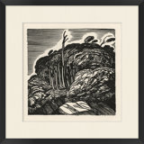 Wood Block Windswept Print