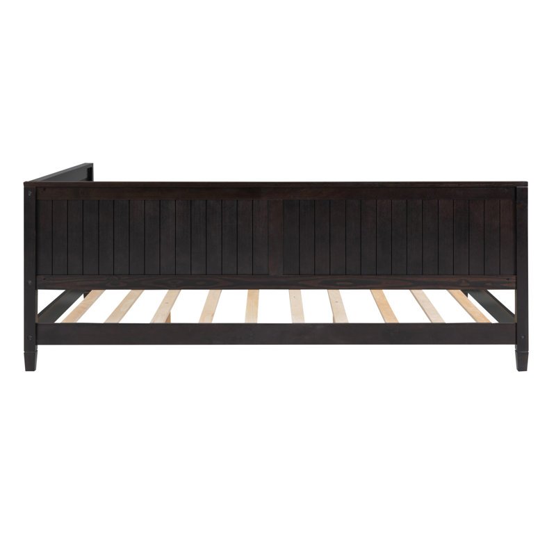 Full Size Wood Daybed/Sofa Bed, Espresso, Full/Double, Espresso