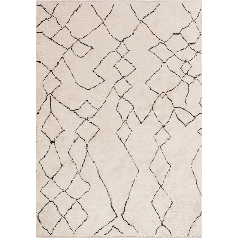 Tapis marocain, Rectangle 6 pi 7 po x 8 pi 3 po