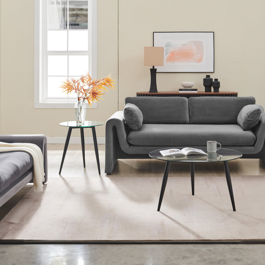 Jimiya 2 Piece Coffee Table Set George Oliver Table Base 