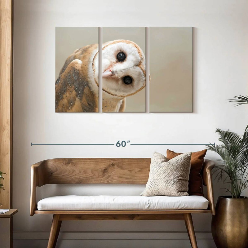 Curious Bird, 28" H x 45" W