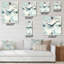 Horloge murale Pale Blue Shade IV-1726577247