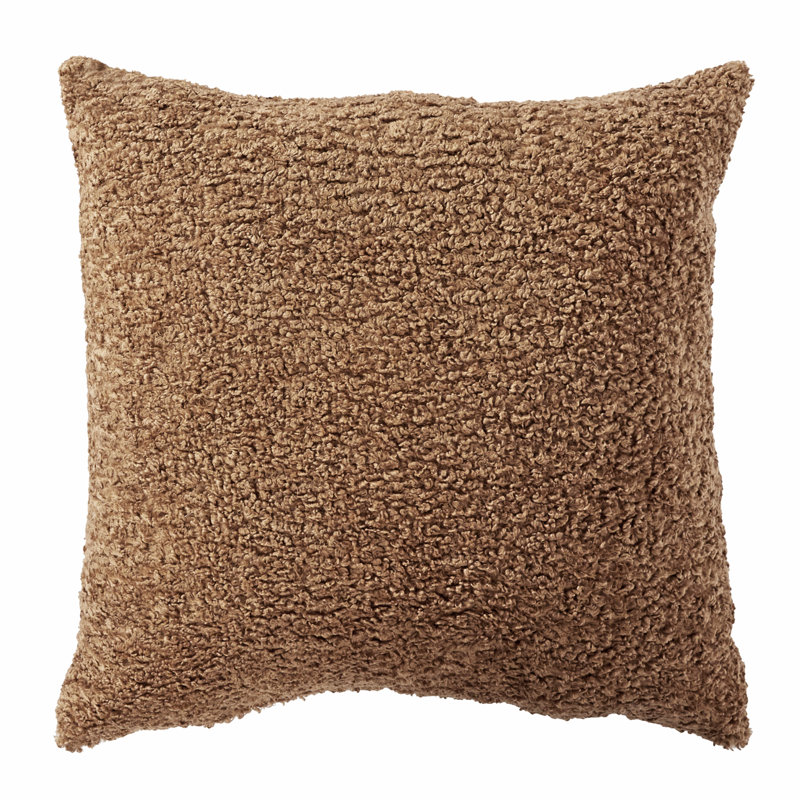 Zareen Throw Pillow, Zazzle Taupe, 22" x 22"