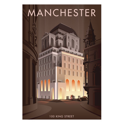Manchester 9 by Stephen Millership - Print