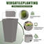 Rectangular metal planters for outdoor plants-1433677878