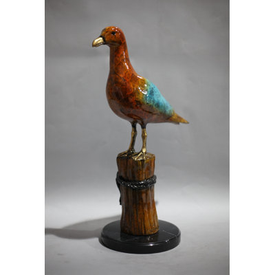 Oiseau sur un arbre H 22 po
