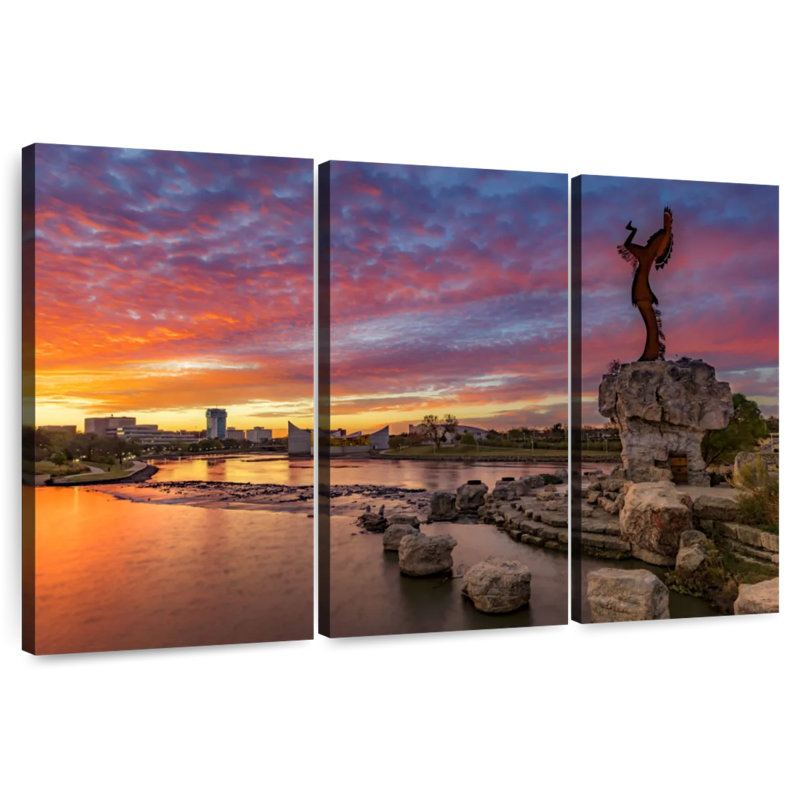 Rorry Wichita Sunset Horizon, 32" H x 50" W