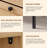 Space-Saving Rattan Shoe Cabinet with 4 Flip-Down Doors – Elegant Narrow Storage for Entryways & Hallways