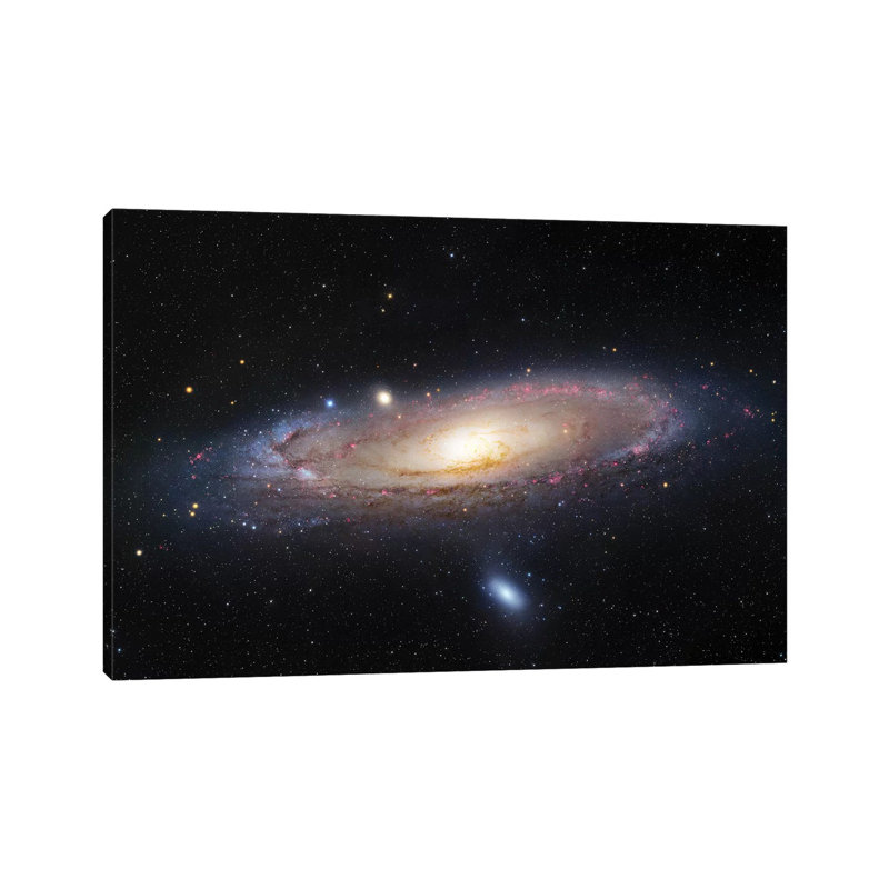 M31, Andromeda Galaxy III by Robert Gendler - Wrapped Canvas Print, 20.32 cm H x 30.48 cm W