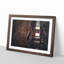 Wooden Electric Guitar - Picture Frame Painting Print-56739858-56739857