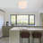 Olinde Linen Blend Flush Mount