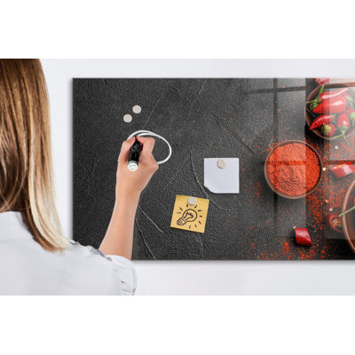 Magnetic Glass Dry Erase Board
