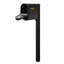 Aluminum Post Mounted Mailbox with Magnetic Closure