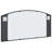 Neelu Iron Novelty Wall Mirror-811293355