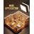 Bubble Acrylic Column Metal Plated Plug-In Night Light With 3CCT, 3-Level Dimmer, Memory, Rotatable