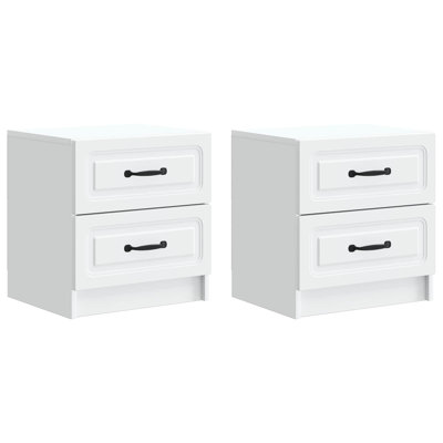 43cm W Manufactured Wood Bedside Table