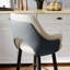 Vera - Ensemble de 2 tabourets de bar modernes en similicuir-1168287458