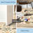 Vintage Cute Cat Machine Washable Rug with Rubber Backing for Living Room Stain Resistant Non-Slip Dining Room Rug Easy-Cleaning Floor Carpet for Bedroom-603329344-603329466