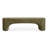 Ovaish - Modern Olive Green Fabric Bench