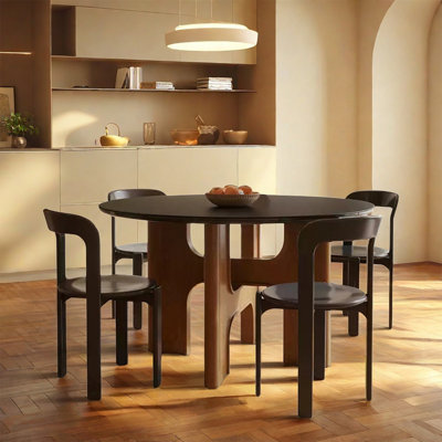 French style vintage round dining table sets