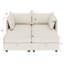 Canapé-lit, méridienne, canapé-lit moderne Mid-Century avec rangement pour petits espaces, salon, chambre à coucher-1527552046