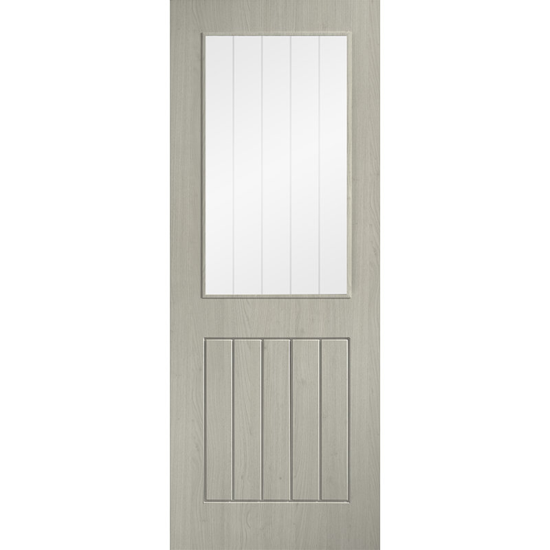 Internal Door Pre-finished , Light Grey, 686mm x 1981mm