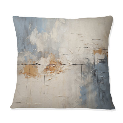 Minimalisme moderne scandinave Serenity Art I - Coussin décoratif imprimé scandinave moderne
