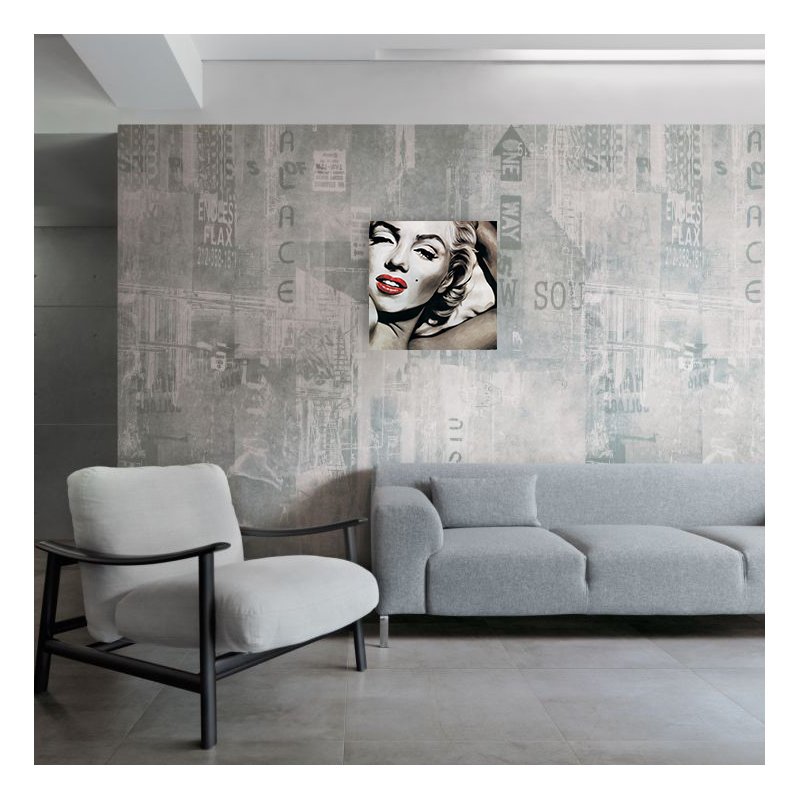 Ritter - No Frame Memorabilia on Wood, 70cm H x 70cm W x 1.8cm D