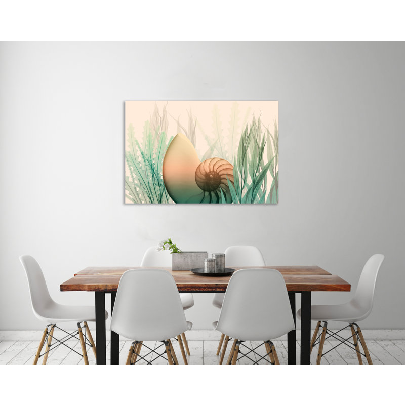 "Underwater Dawn 1", toile tendue par Albert Koetsier, H 24 po x l 36 po x P 1,5 po