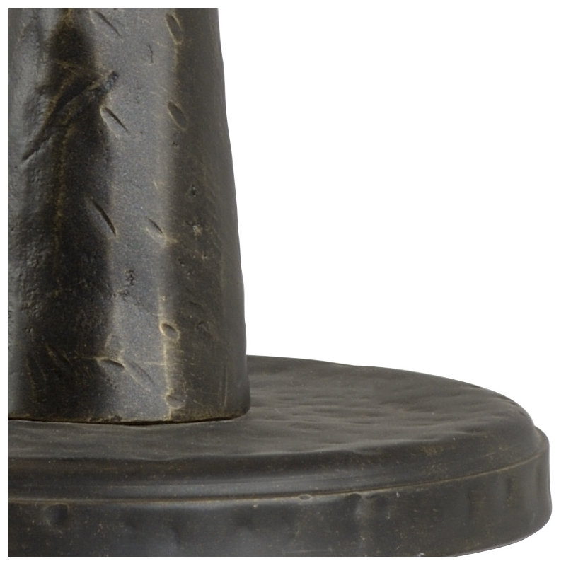 Miley Metal Table Lamp, Dark Bronze