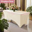 Grande nappe rectangulaire de 6 pi, couvertures en tricot extensibles de 180 g / m², disponible en plusieurs couleurs, convient aux restaurants d'hôtel, aux cuisines, aux bureaux et aux longues décorations de salle de réception. Premium et élégant-705967884-705967888