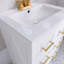 Ensemble de meuble-lavabo autoportant 24 po avec comptoir en céramique 24 po-139061905-139061910