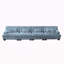 Canapé modulaire 4 places à assise profonde et canapé modulaire, canapé en chenille Canapé rembourré confortable pour salon, appartement, studio, bureau, chenille-1540347048-1540347094-1540347092