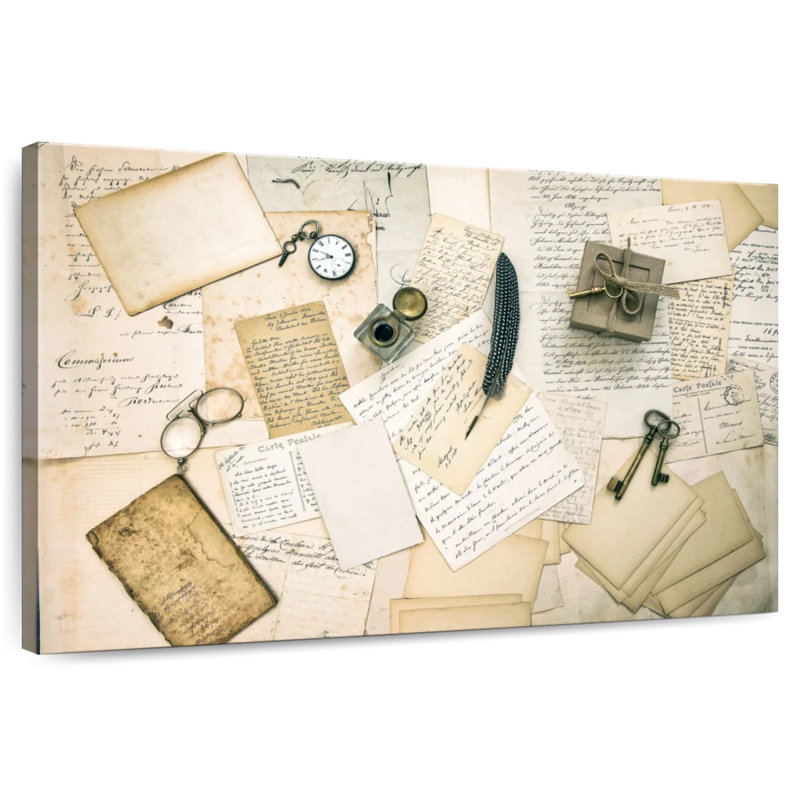 Senne Antique Letters, 24" H x 36" W