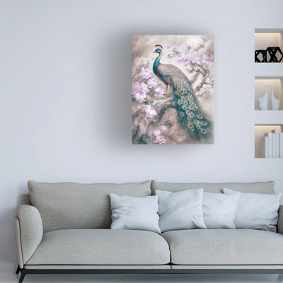 Bolog Andrea Haase Peacocks Romance Garden Canvas Art