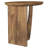 Round Solid Mango Wood Accent Side Table