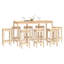 Sagaponack Solid Wood Dining Set-441238694