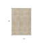 Tapis intérieur / extérieur géométrique lavable 10 pi x 14 pi