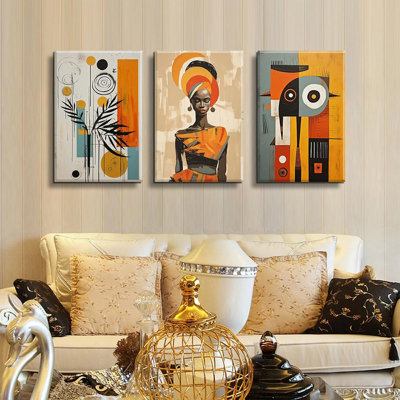 3 Piece Wrapped Canvas Print