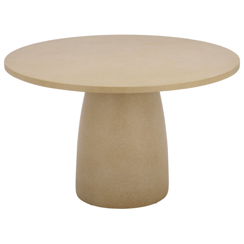 Aurielle Round Dining Table, Beige